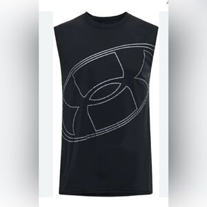 Under Armour Black Graphic Sleeveless Top
UA Velocity Graphic Big Logo Tank